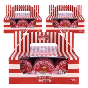 다네시타 댄케이크 초콜릿칩 쿠키 싱글서브, 360g, 3개
