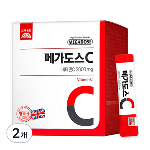 고려은단 메가도스C 비타민C, 180g, 2개