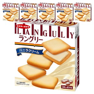 랑그리 바닐라향 크림 샌드, 132g, 6개