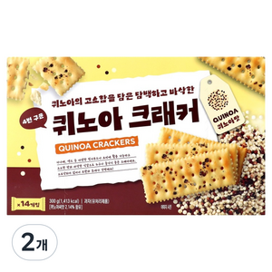 퀴노아 크래커, 300g, 2개