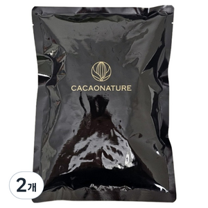 카카오네이처 쿠킹스토리 다크초콜릿 컴파운드 칩, 200g, 2개