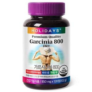 홀리데이즈 가르시니아 800, 120정, 1개