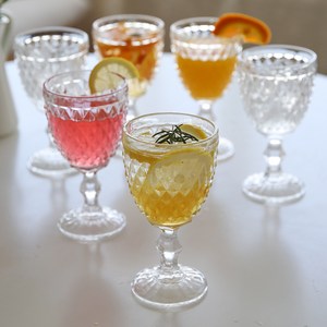 어뮤즈키친 크리스탈 레트로 빈티지 고블렛 320ml