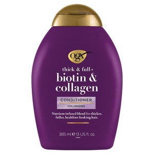 오지엑스 띡 앤 풀 플러스 바이오틴 앤 콜라겐 컨디셔너, 385ml, 1개