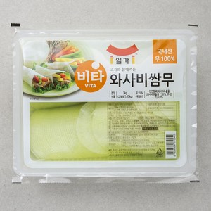 일가 비타 와사비쌈무, 3kg, 1개