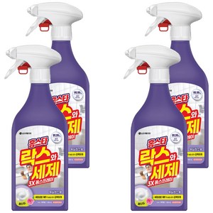 홈스타 락스와 세제 스프레이 후로랄, 500ml, 4개