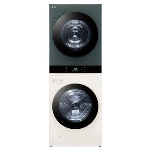 LG전자 트롬 오브제컬렉션 워시타워 WL21EGN 세탁기 25kg + 건조기 21kg 방문설치