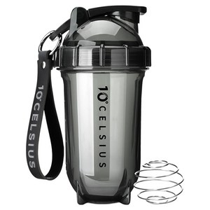 10도씨 트라이탄 불릿쉐이커, 500ml, 오닉스 블랙, 1개