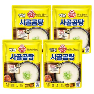 오뚜기 옛날 사골곰탕 국물, 350g, 4개