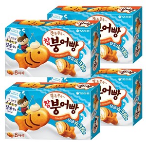 오리온 참붕어빵 우유슈크림맛 8p, 232g, 4개
