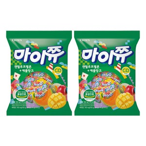 마이쮸 캔털루프멜론 + 애플망고 캔디, 284g, 2개