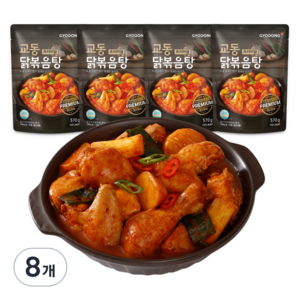 교동식품 프리미엄 닭볶음탕, 570g, 8개