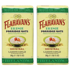플라하반 아이리쉬 포리지 오트밀, 500g, 2개