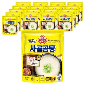 오뚜기옛날 사골곰탕 국물, 350g, 18개