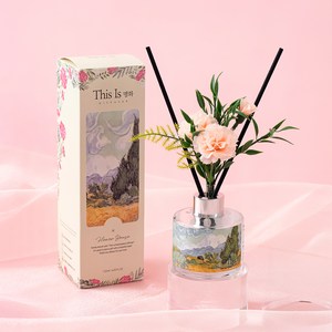 디스이즈 명화 카네이션 디퓨저, 플라워하우스, 120ml, 2세트