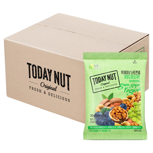 투데이넛 너트한줌 청포도요거트 견과 선물세트 1kg, 20g, 50개