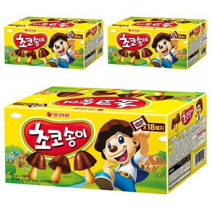 초코송이, 648g, 3개