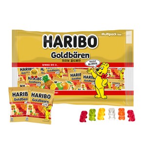 하리보 골드베렌 젤리 미니팩, 648g, 1개