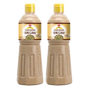 오뚜기 참깨드레싱, 1.04kg, 2개