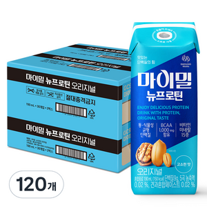 마이밀 뉴프로틴 오리지널 드링크, 190ml, 120개