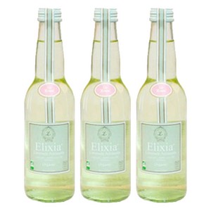 엘릭시아 유기농 로즈 탄산음료, 330ml, 3개