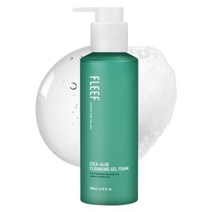 [비건뷰티] 플리프 시카 알로에 클렌징 젤 폼, 200ml, 1개