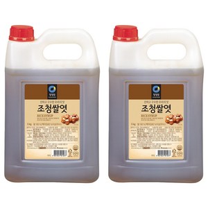 청정원 조청쌀엿, 5kg, 2개