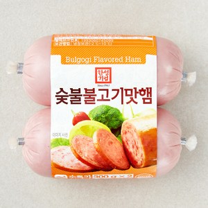 한성기업 숯불 불고기맛햄, 300g, 2개