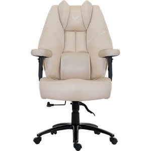 빅트랙 RC-01 사무용 게이밍 메쉬 의자, 아이보리, 700x750x1215(1295)mm