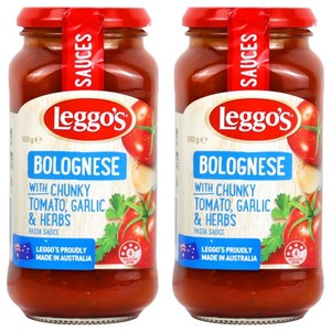 레고스 볼로네이즈 청키 파스타소스, 500g, 2개