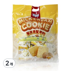 티포 밀크 크림 쿠키, 350g, 2개