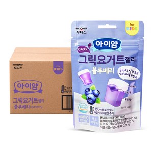 일동후디스 아이얌 그릭요거트젤리 50g, 블루베리, 16개