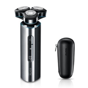 플라이코 C타입 충전 전기면도기 + 하드 케이스 세트