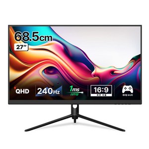 한성컴퓨터 QHD 240 게이밍 모니터, 68cm, TFG27Q24F(일반)