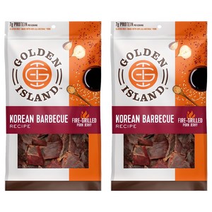 골든아일랜드 포크 저키 바비큐 육포, 255g, 2개