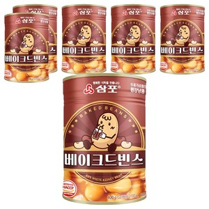 삼포 베이크드빈스, 400g, 6개