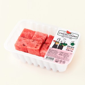 프레쉬팜 간편 수박, 1kg, 1개