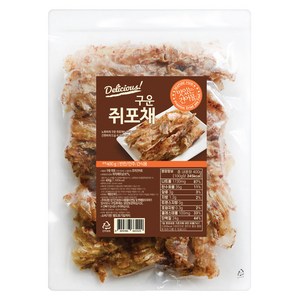 해맑은푸드 구운 쥐포채, 400g, 1개