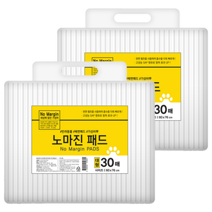 노마진 반려견 배변패드, 대형(60 x 76..., 30개입, 2개