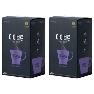 맥널티 아이브루 다크 블렌드 원두커피믹스