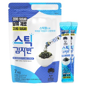 김대감 스틱 김자반 제로슈가 7p, 70g, 1개