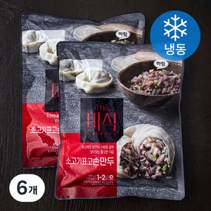 더미식 소고기표고손만두 (냉동), 350g, 6개