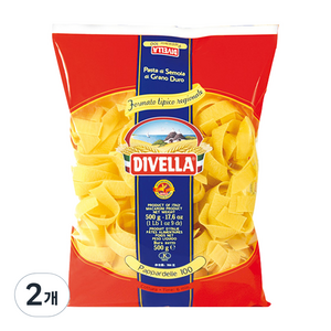 디벨라 파파델레 파스타, 500g, 2개