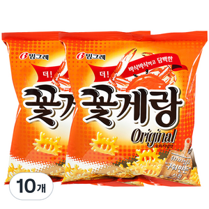 빙그레 꽃게랑, 143g, 10개