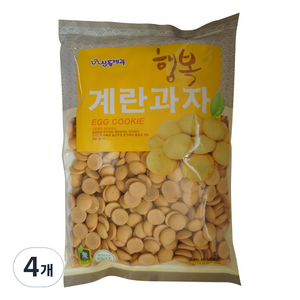 신흥 계란과자, 1kg, 4개