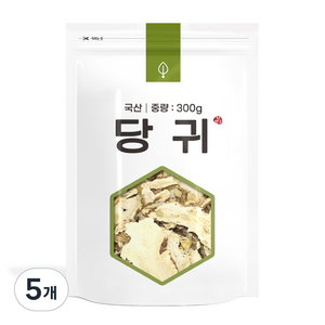 자연초 당귀, 300g, 5개