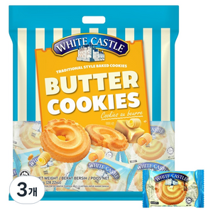 화이트캐슬 버터쿠키, 800g, 3개