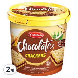 코코라 초코 샌드위치 크래커, 400g, 2개