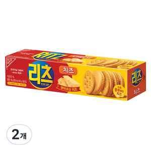 리츠 샌드위치 크래커 치즈, 96g, 2개