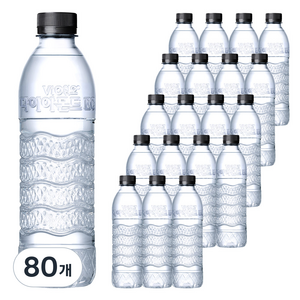 휘오 다이아몬드 EC 무라벨, 500ml, 80개